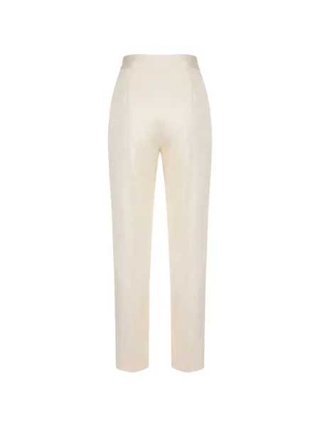 Pantaloni Elie Saab din satin