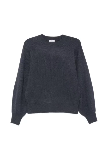Pulover Brunello Cucinelli albastru
