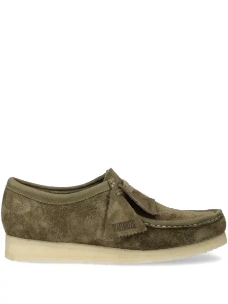 Pantofi loafer Clarks Originals verde