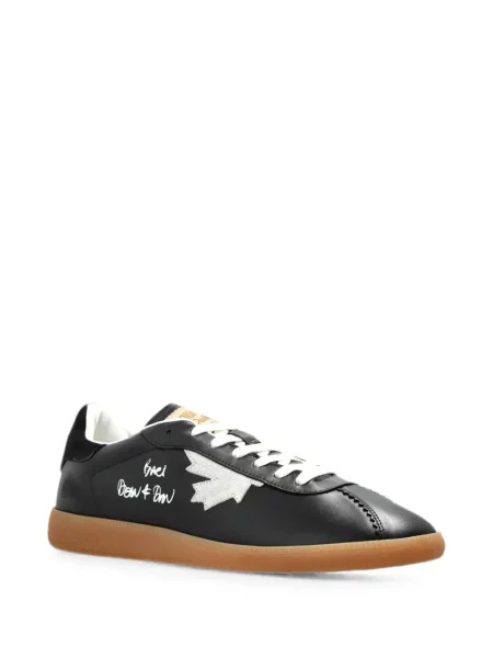 Sneakerși Dsquared2 din piele negru