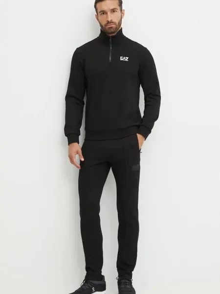 Pulover Emporio Armani črna