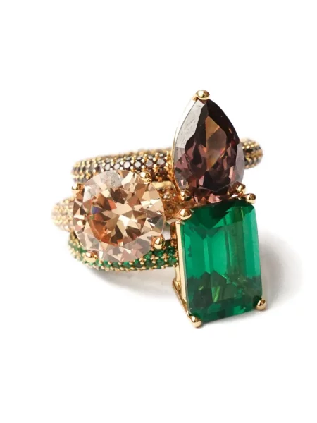 Пръстен Izabel Display зелено