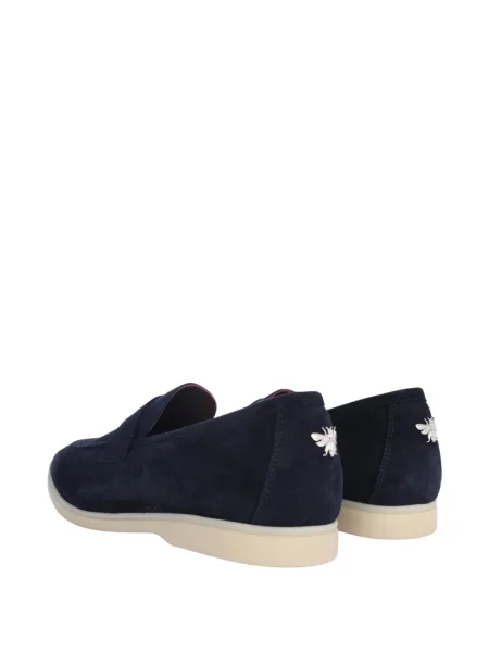 Semišové loafers Bougeotte modré