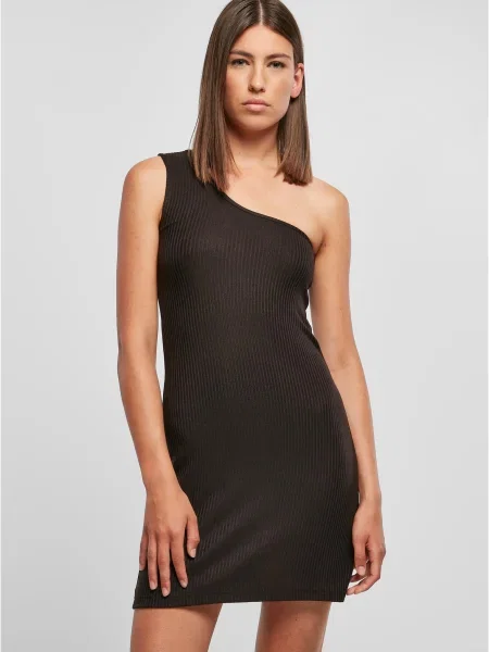 Rochie Urban Classics cu un umăr gol negru