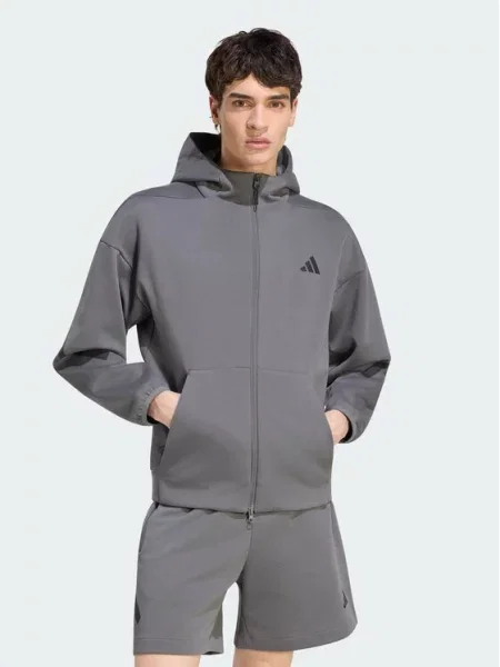 Adidas Hanorac Z.N.E. Full Zip gri
