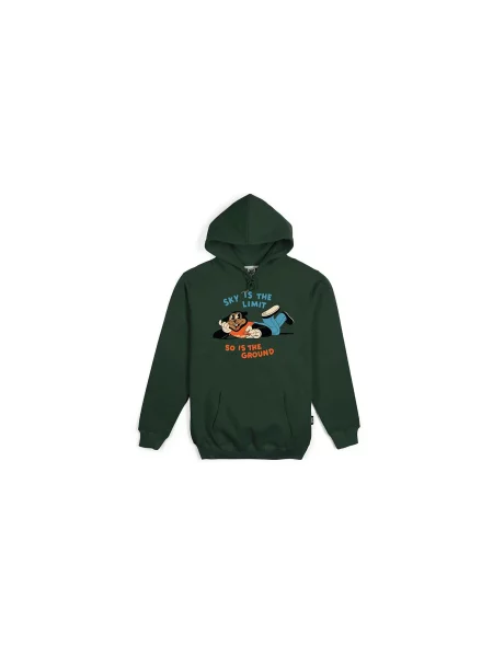 The Dudes Limits Seasonal Hoody Mężczyźni Bluzy i bluzy z kapturem The Dudes Size: XL zielony