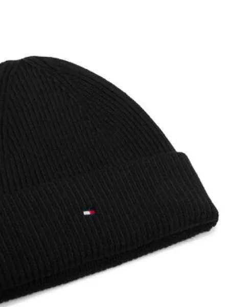 Sada čepice a šál Tommy Hilfiger černý
