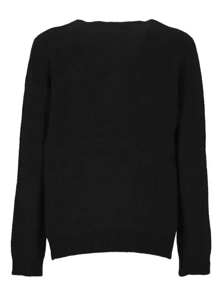 Pulover Mc2 Saint Barth cu decolteu rotund negru