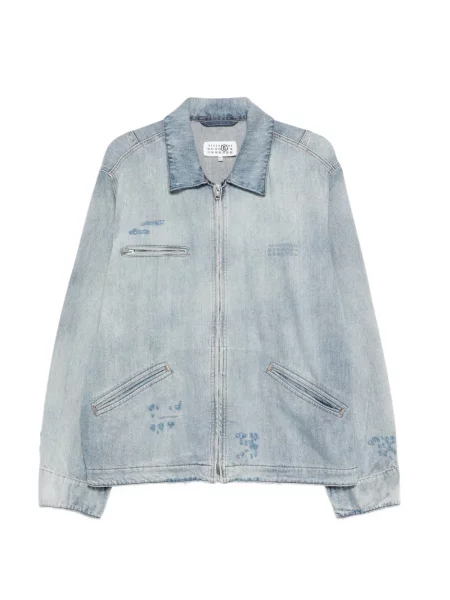 Geacă de blugi Mm6 Maison Margiela albastru