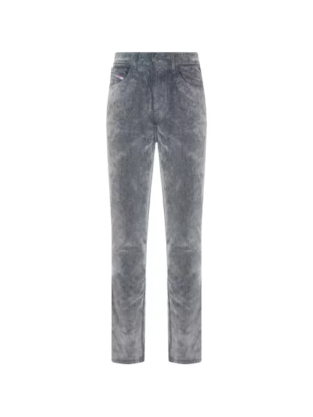 Blugi Diesel cu 5 buzunare gri