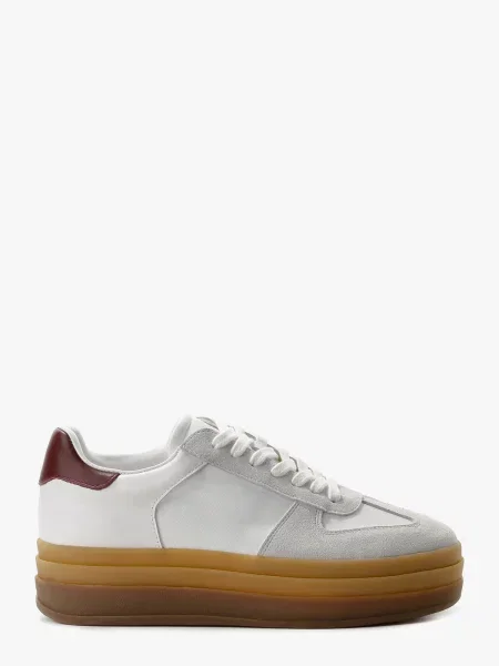 Замшевые кеды Leberdes белые