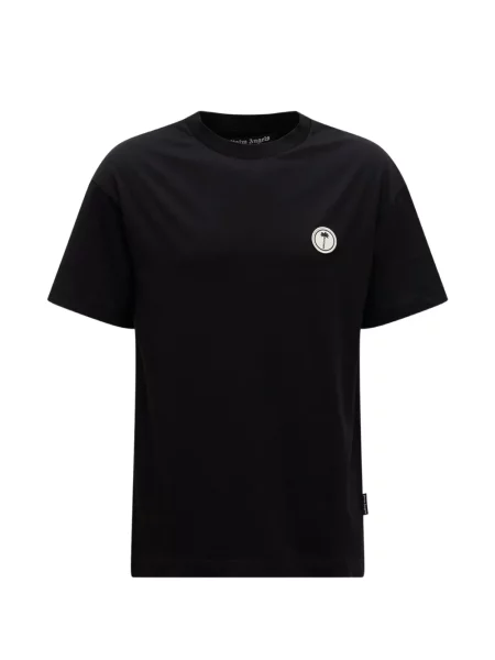 Tricou Palm Angels cu autograf negru
