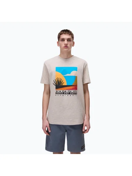 Napapijri tricou pentru bărbați S-Arbia pană gr