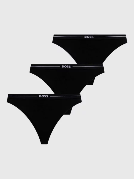 BOSS tanga negru