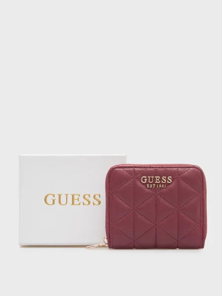 Гаманець Guess бордовий