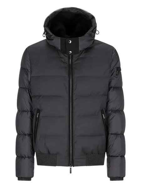 Geacă Moorer cu glugă gri