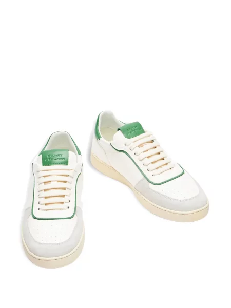 Pantofi derby Stuart Weitzman alb