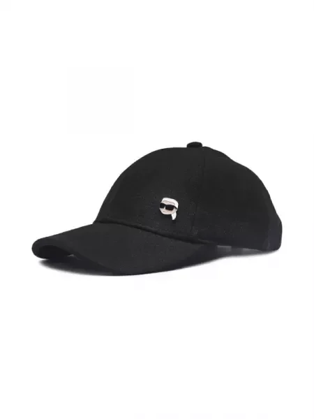 Karl Lagerfeld De lână șapcă baseball k/ikonik negru