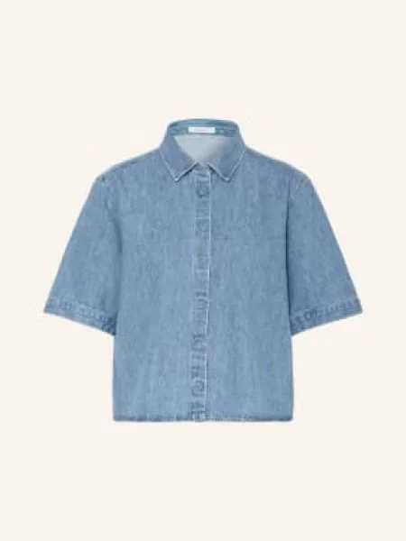 Soluzione Bluzka Jeansowa blau