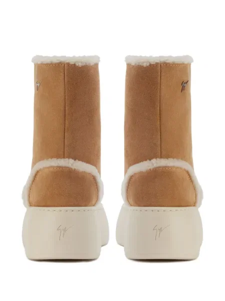 Botine Giuseppe Zanotti cu platformă maro