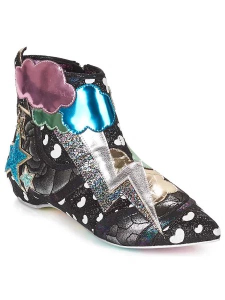 Botine Irregular Choice negru