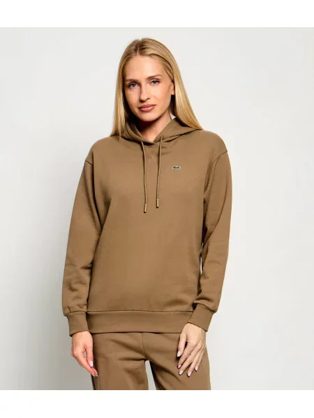 Lacoste Hanorac | Oversize fit maro