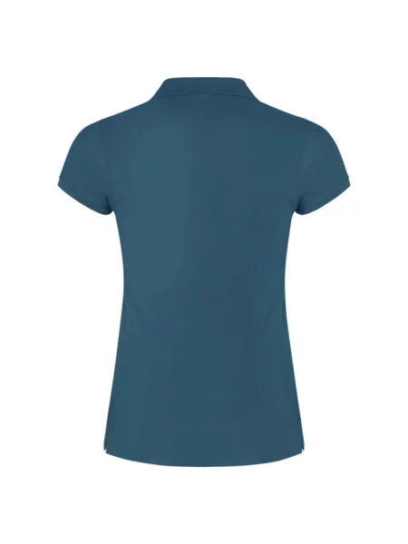 Koszulka Polo W niebieska