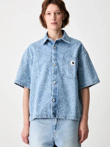 Carhartt WIP W S/S Snake Lovilia cămașă din pentru femei
