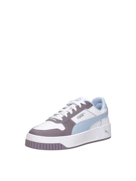 Sneakersy Puma w miejskim stylu fioletowe