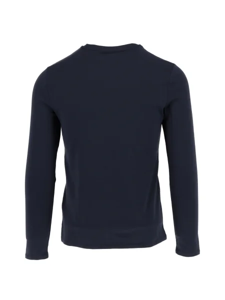 Majica z dolgimi rokavi Guess z dolgimi rokavi modra