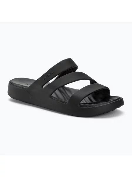 Klapki Crocs Getaway Strappy black czarne