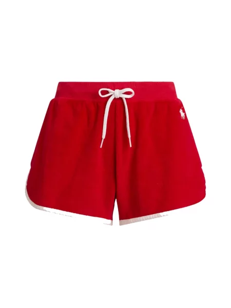 Spodnie Polo Ralph Lauren czerwone