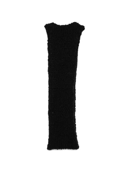 Fular Yohji Yamamoto tricotate negru