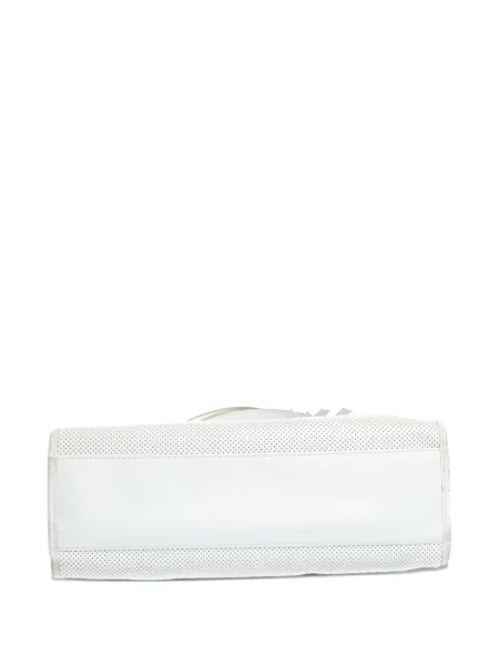 Geanta de piele Lancel din piele alb