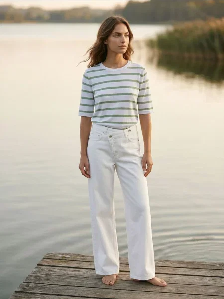 Сорочка Sinsay зелена