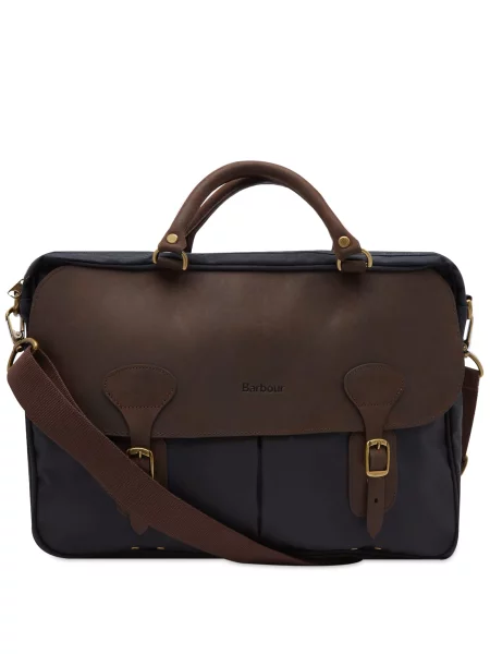 Teczka Barbour granatowa