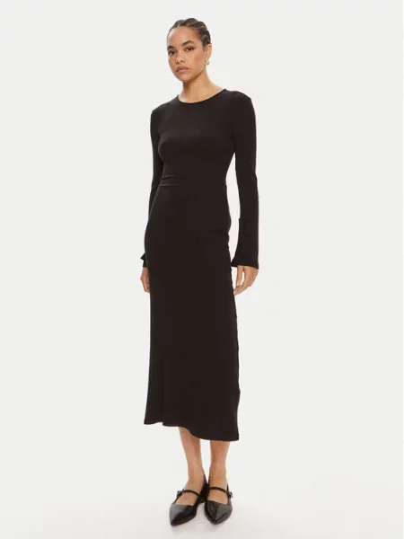 Bruuns Bazaar Трикотажна сукня Elliana чорний