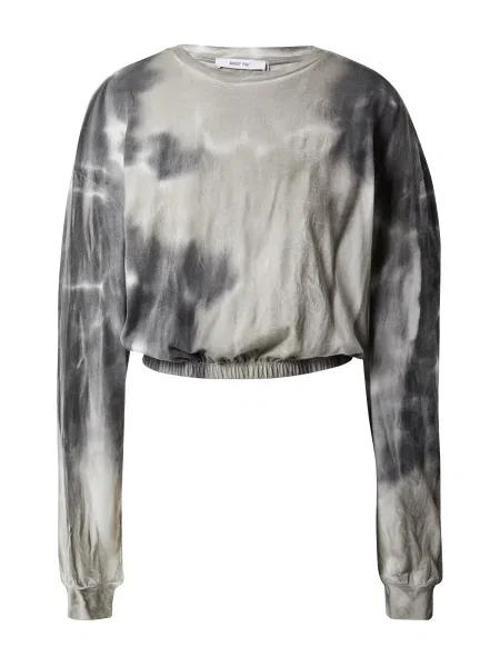 ABOUT YOU Tričko Sissy sivá čierna