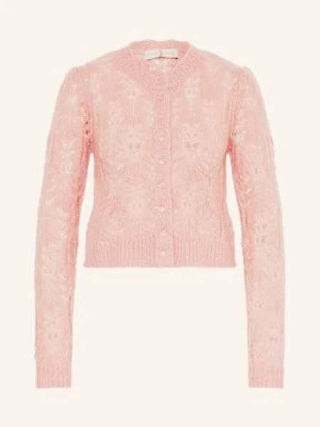 Johann & Johanna Sweter Rozpinany Z Dodatkiem Moheru rosa