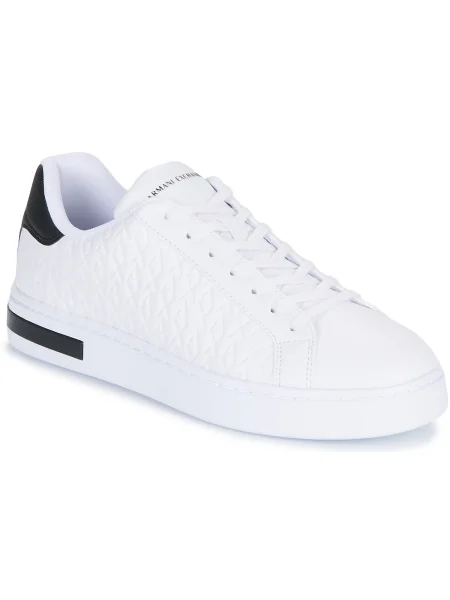 Pantofi Armani Exchange alb