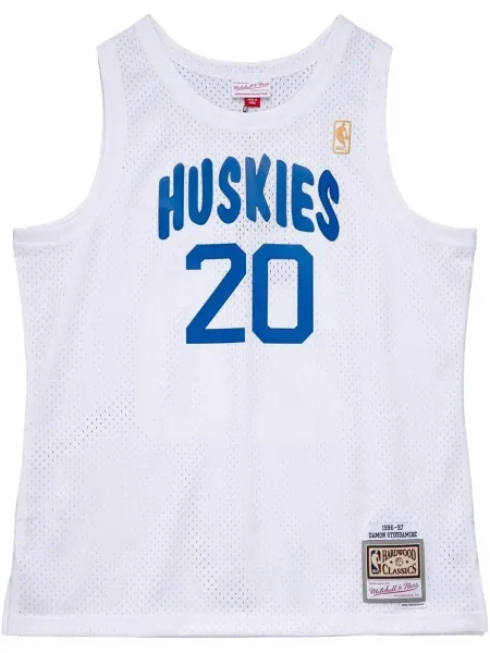 Košile Mitchell & Ness jersey bílá