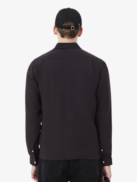 Рубашка Lacoste коричневая