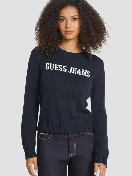 Джемпер Guess Jeans темно-синій синій