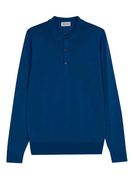 Polo John Smedley albastru