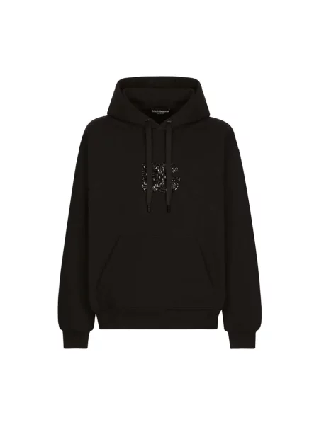Bluza z kapturem Dolce And Gabbana czarna