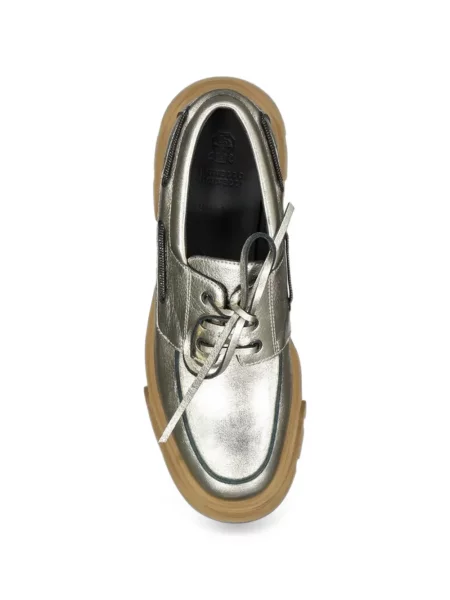 Pantofi loafer Brunello Cucinelli cu platformă