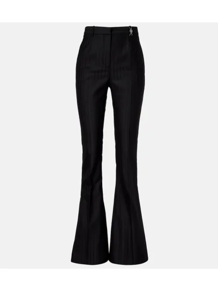 Pantaloni Versace de lână negru