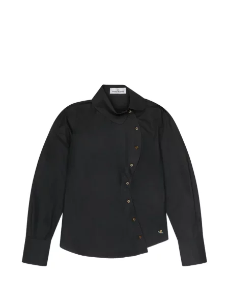 Koszula Vivienne Westwood asymetryczna czarna