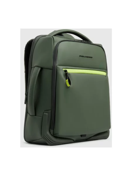 Torba na laptopa Piquadro zielona