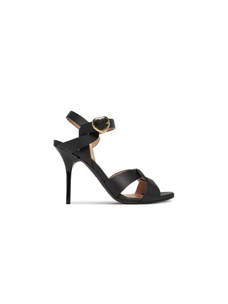 Sandály LOVE MOSCHINO černé